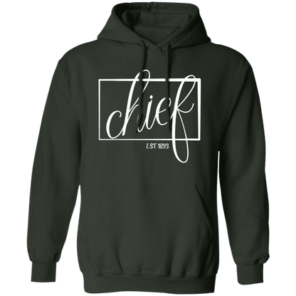 Chief 1893 White Pullover Hoodie