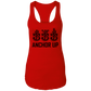 Anchor Up  Ladies Racerback Tank