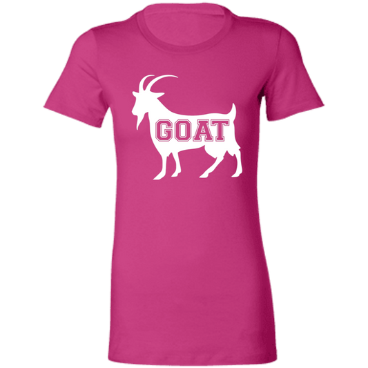 GOAT White Ladies' Favorite T-Shirt