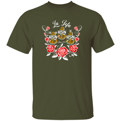 La Jefa Rose Gold 5.3 oz. T-Shirt