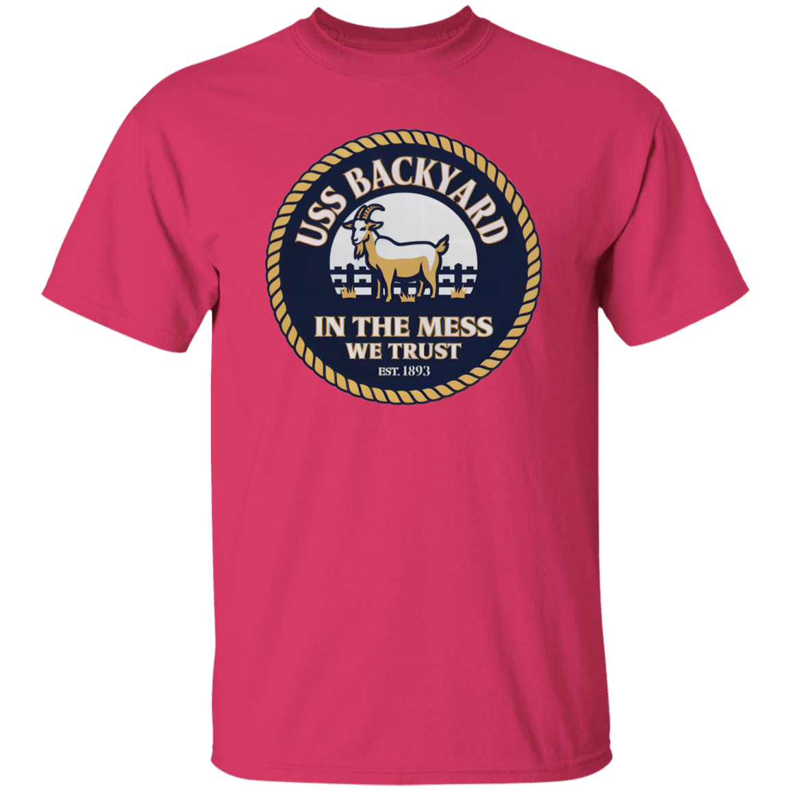 USS Backyard 5.3 oz. T-Shirt