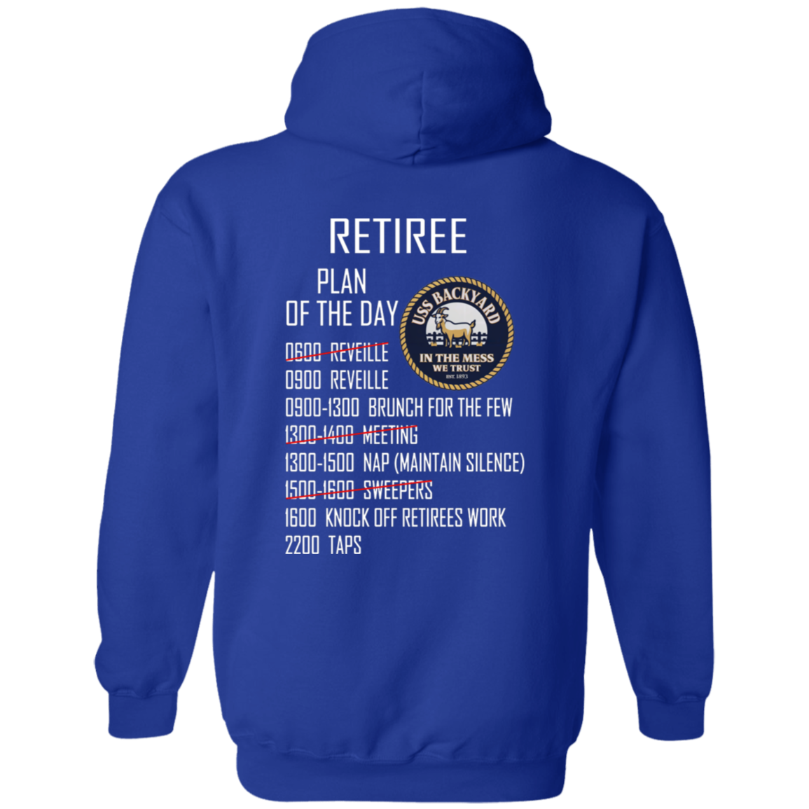 Retiree POD Pullover Hoodie