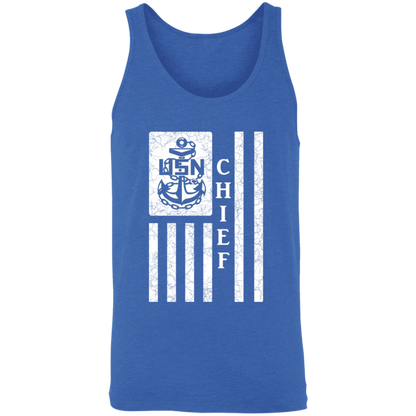 Chief Flag White Unisex Tank