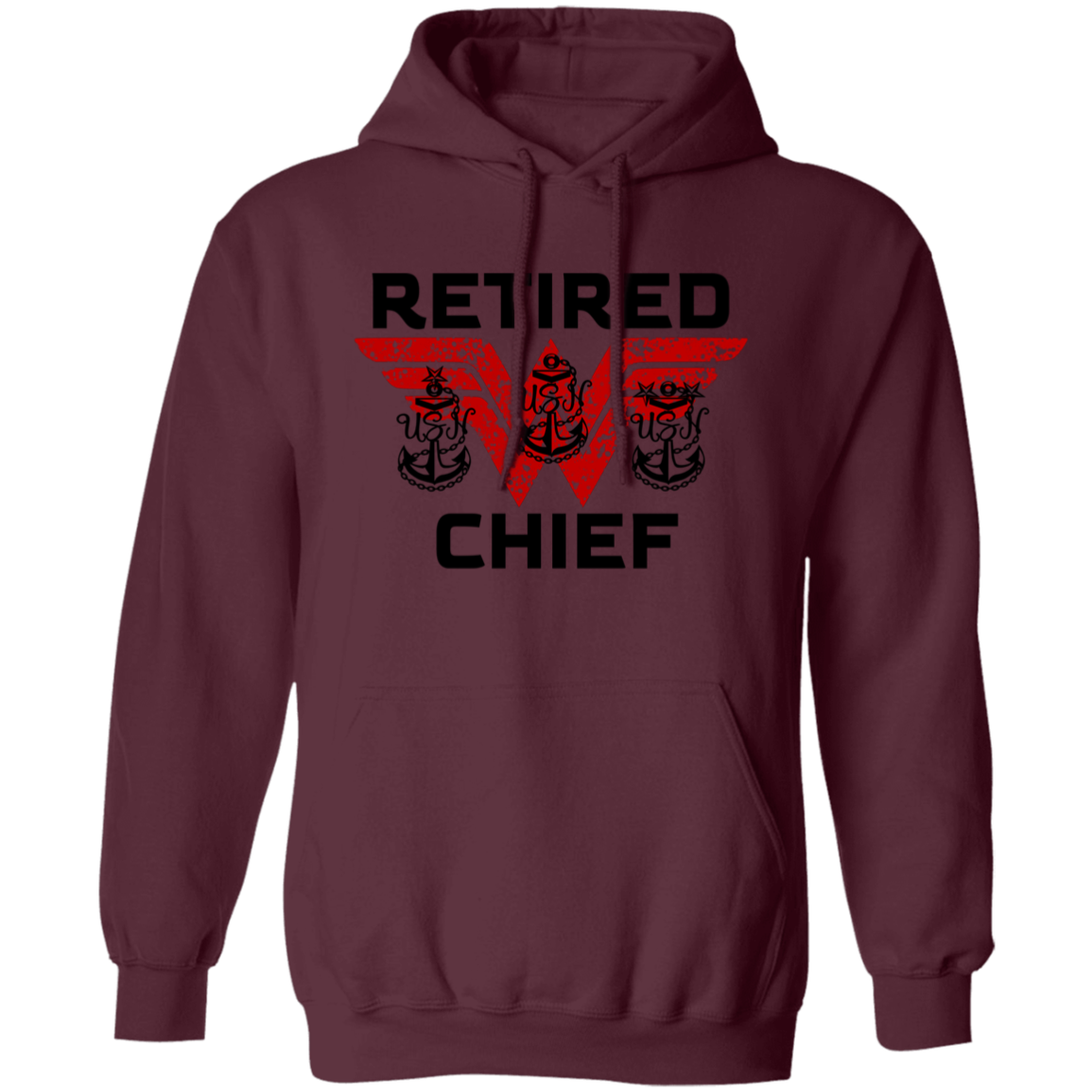 WW Retired Chief Pullover Hoodie