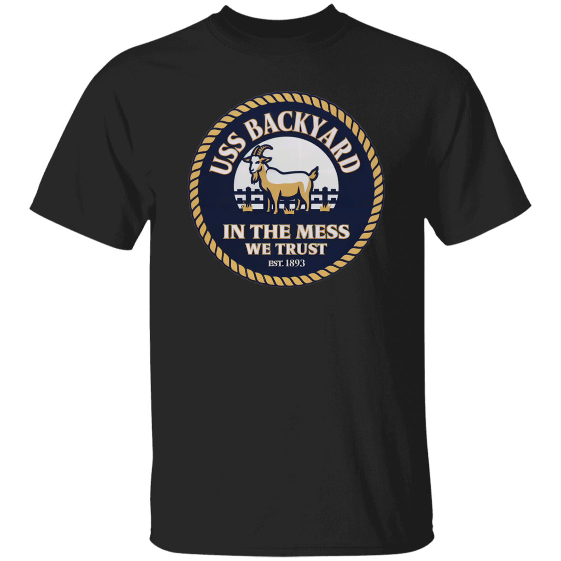 USS Backyard 5.3 oz. T-Shirt