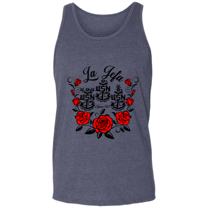 La Jefa Rose Unisex Tank