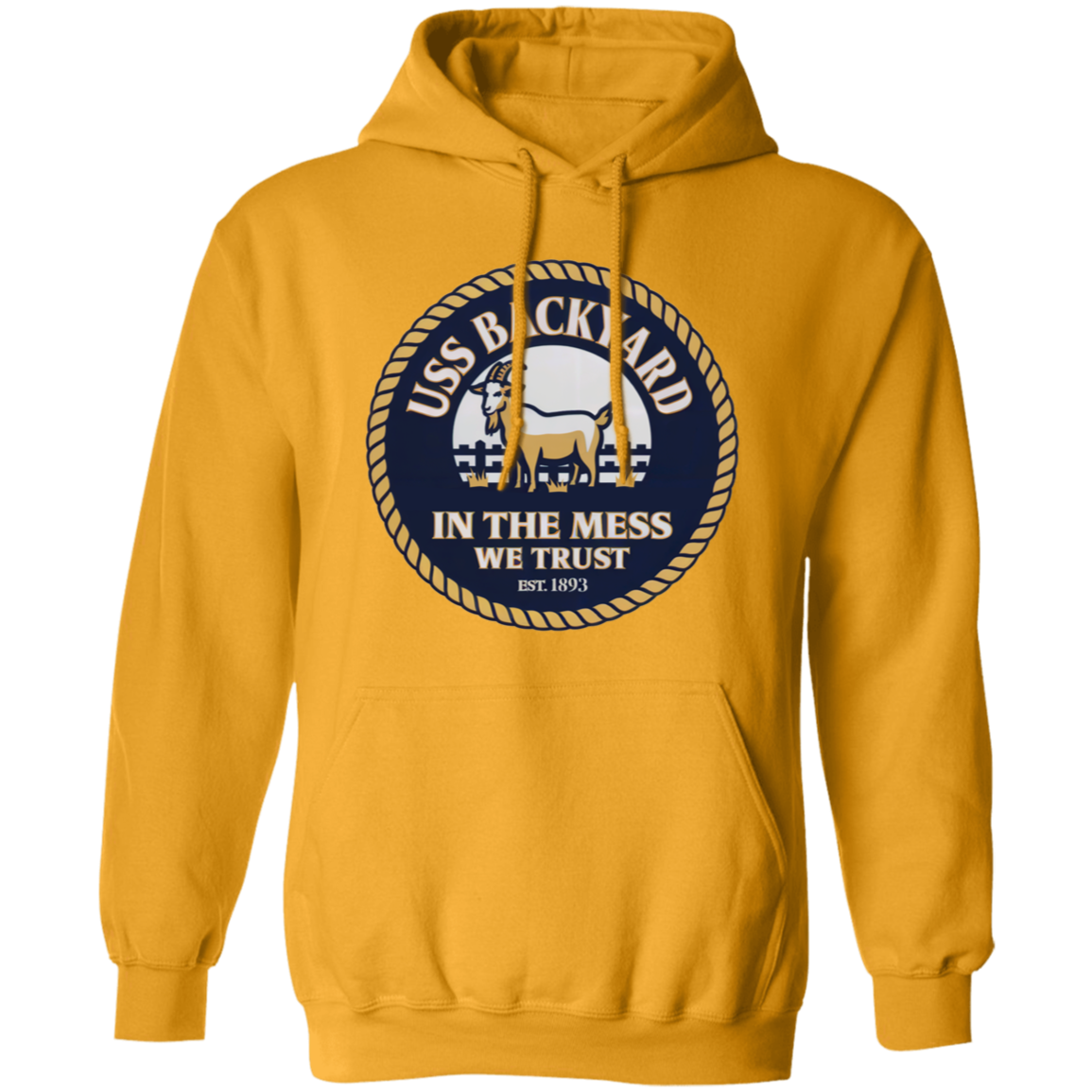 USS Backyard Pullover Hoodie