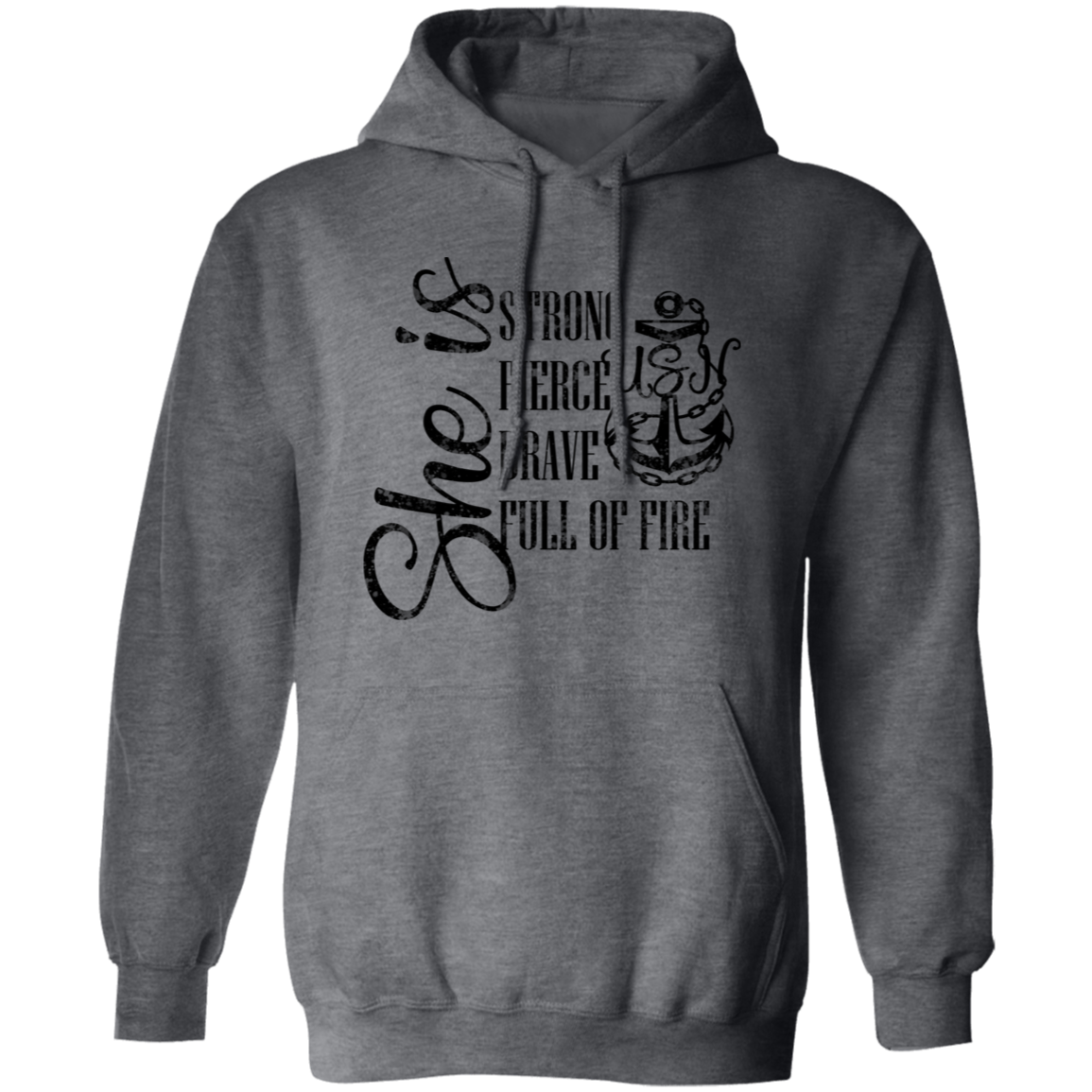 She Is Pullover Hoodie