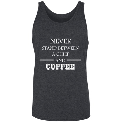 Coffee Love White Design Unisex Tank