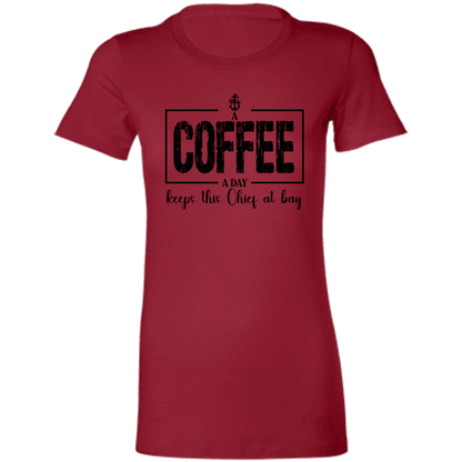A Coffee a Day Ladies' Favorite T-Shirt