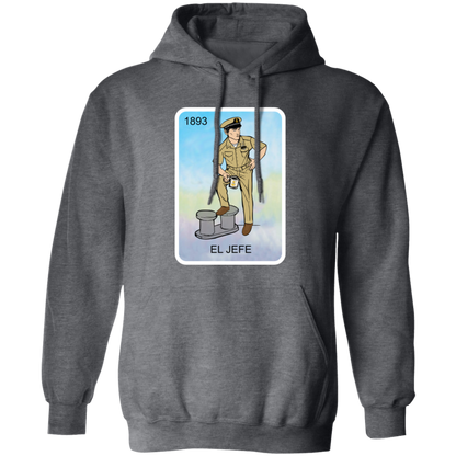 El Jefe Brown Shoe Card Pullover Hoodie