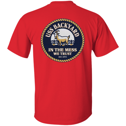 USS Backyard FB 5.3 oz. T-Shirt