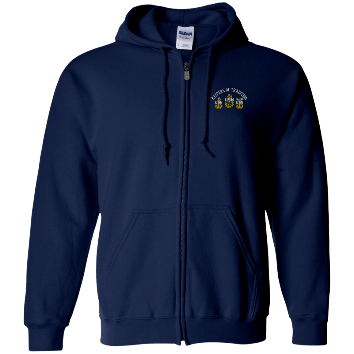 Keepers of Tradition W Zip Up Hooded Sweatshirt