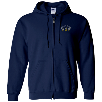 Keepers of Tradition W Zip Up Hooded Sweatshirt