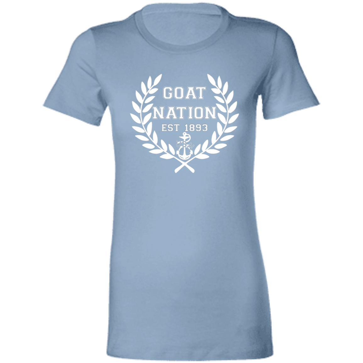 Goat Nation White Ladies' Favorite T-Shirt