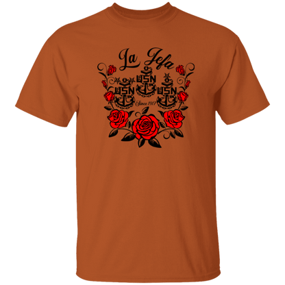 La Jefa Rose 5.3 oz. T-Shirt