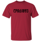 CPO 1893 5.3 oz. T-Shirt