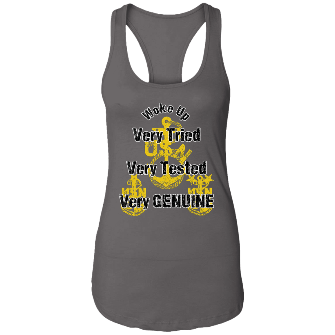 Very Genuine Ladies Racerback Tank