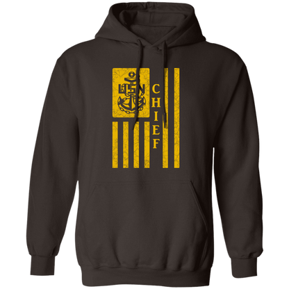 Chief Flag Gold Pullover Hoodie