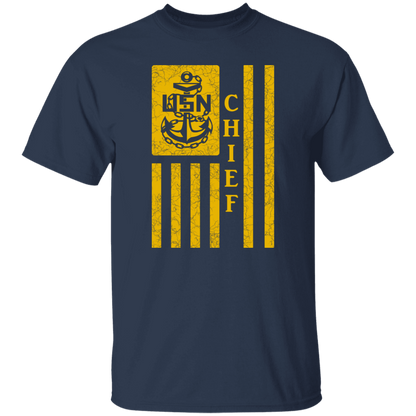 Chief Flag Gold 5.3 oz. T-Shirt