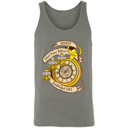August CPO Unisex Tank