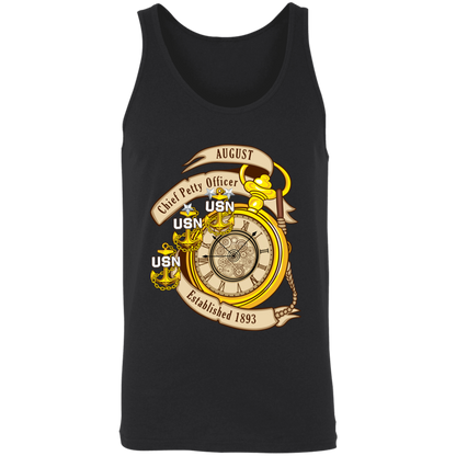 August CPO Unisex Tank