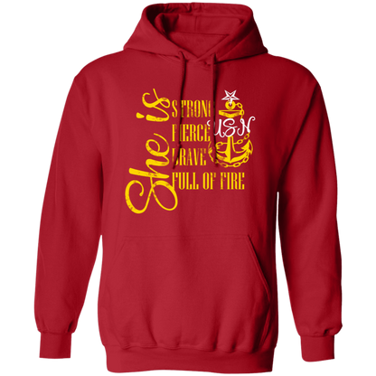 She is Senior Pullover Hoodie