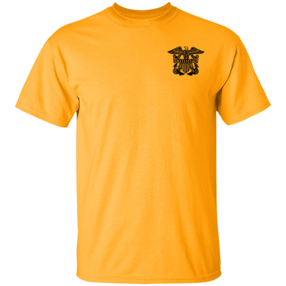 Navy Girl Officer FB 5.3 oz. T-Shirt