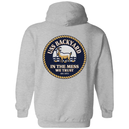 USS Backyard FB Pullover Hoodie