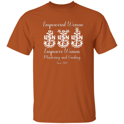 Empowered Women White Design 5.3 oz. T-Shirt