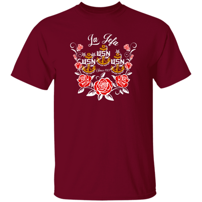 La Jefa Rose Gold 5.3 oz. T-Shirt