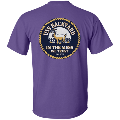 USS Backyard FB 5.3 oz. T-Shirt