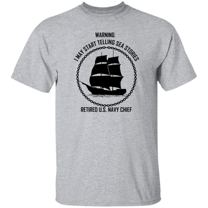 Retired Sea Stories 5.3 oz. T-Shirt