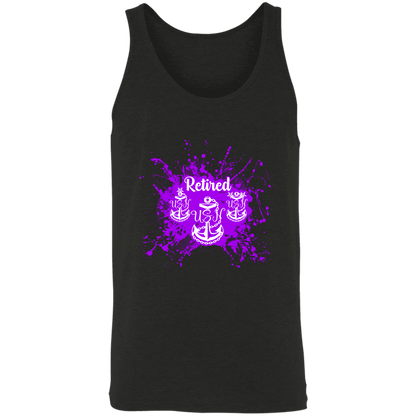 Retired Chief Purple Paint Unisex Tank