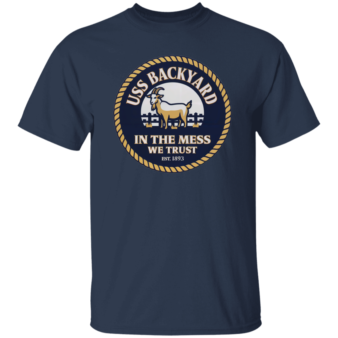 USS Backyard 5.3 oz. T-Shirt