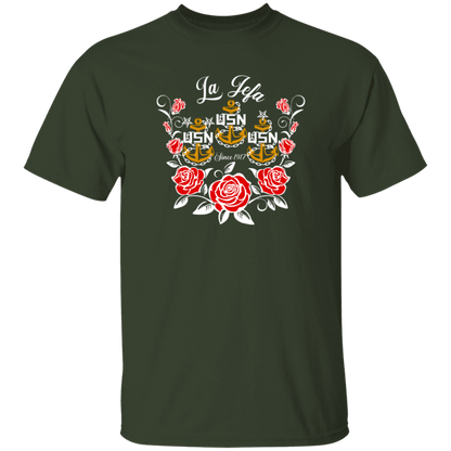 La Jefa Rose Gold 5.3 oz. T-Shirt