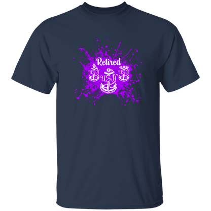Retired Chief Purple Paint 5.3 oz. T-Shirt