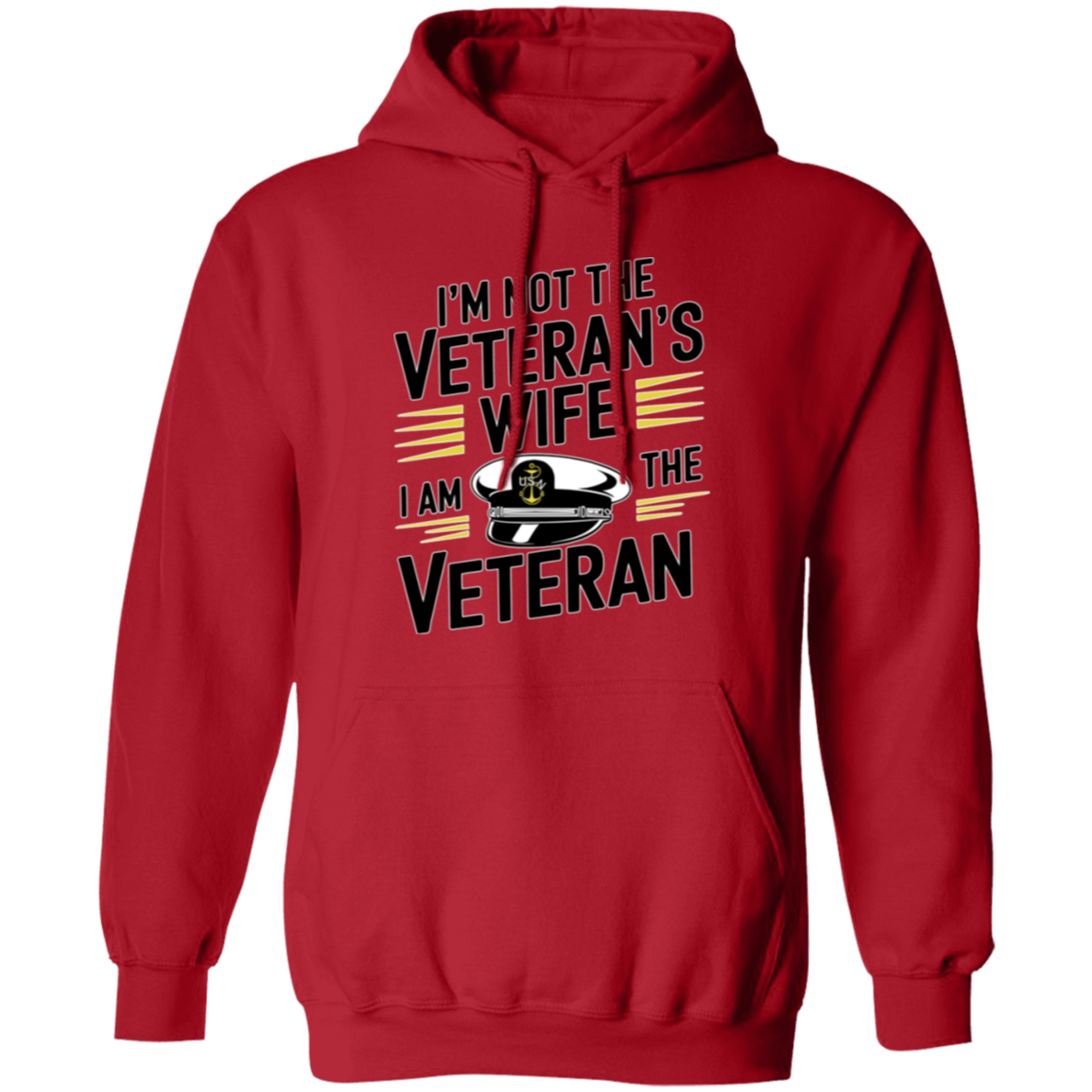 I am the Veteran Pullover Hoodie