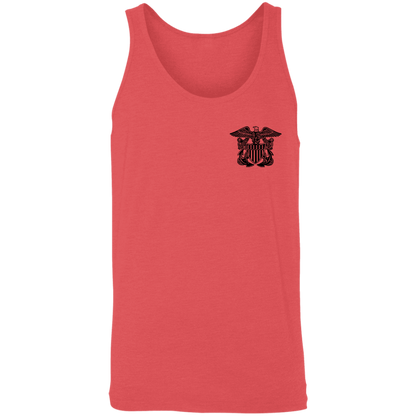 Navy Girl Officer FB Unisex Tank