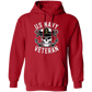 US Navy Veteran Skull Pullover Hoodie