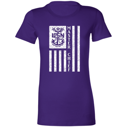 Master Chief Flag White Ladies' Favorite T-Shirt