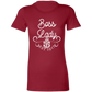 Boss Lady White Design Ladies' Favorite T-Shirt