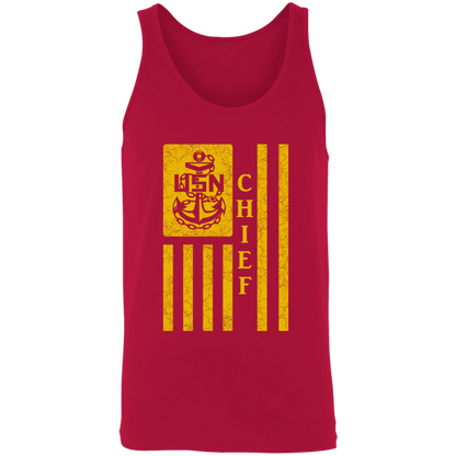 Chief Flag Gold Unisex Tank