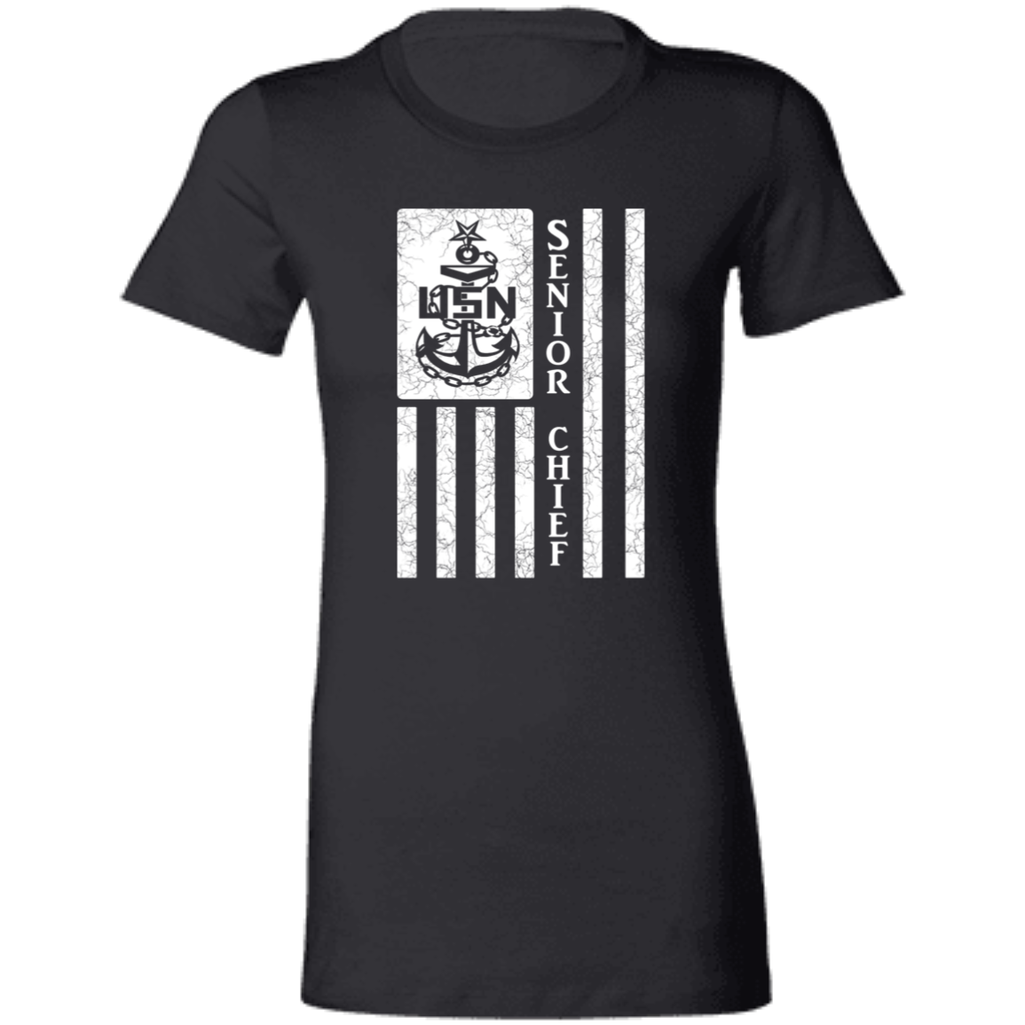 Senior Chief Flag White Ladies' Favorite T-Shirt