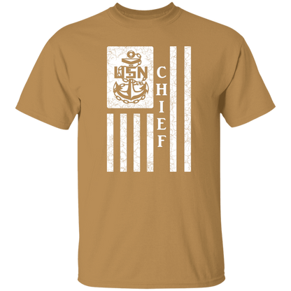 Chief Flag White 5.3 oz. T-Shirt