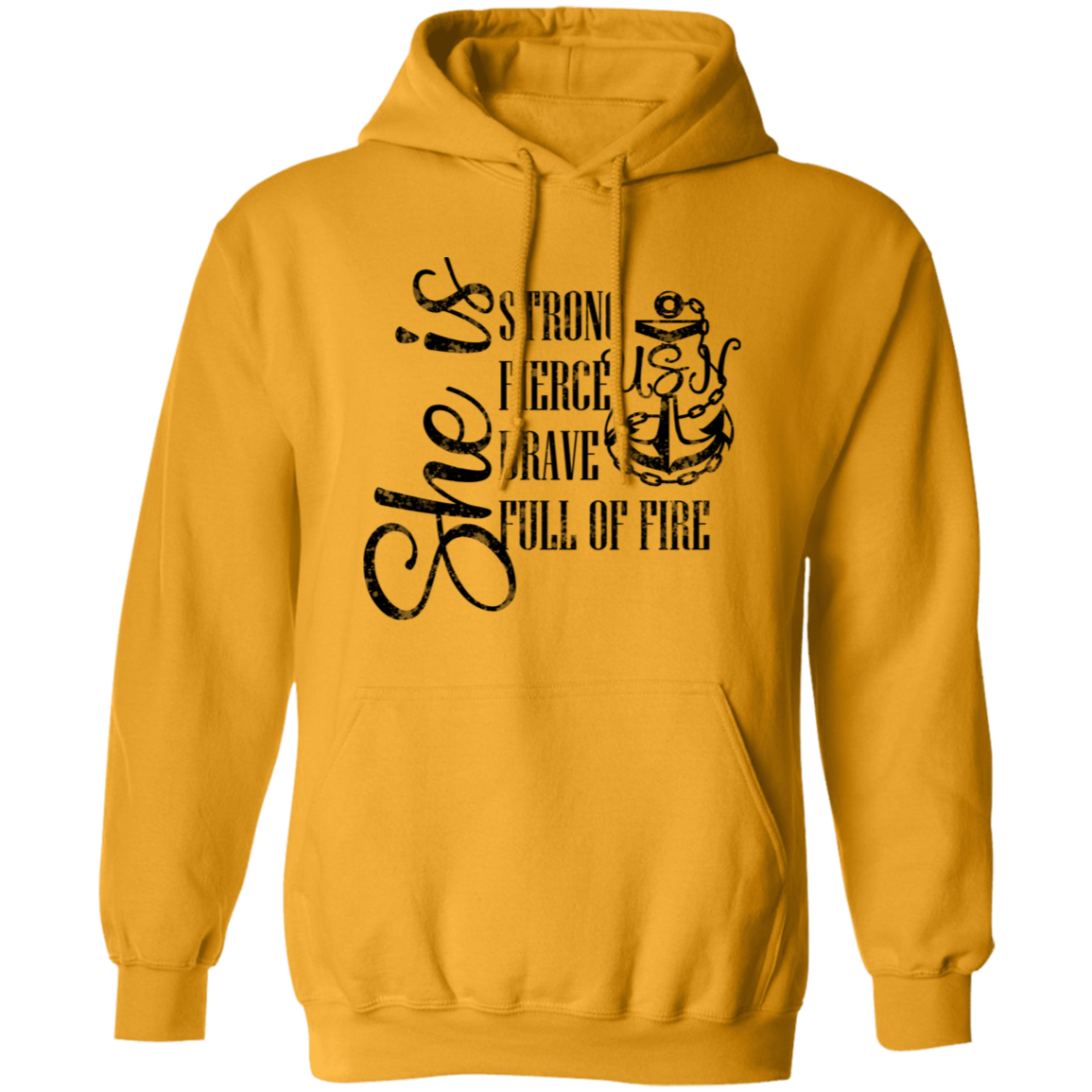 She Is Pullover Hoodie