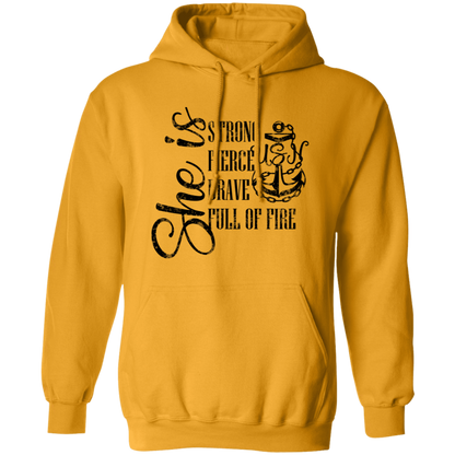 She Is Pullover Hoodie