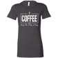 A Coffee a Day White Design Ladies' Favorite T-Shirt