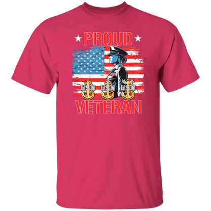 Proud Veteran 5.3 oz. T-Shirt