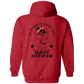 Navy Girl Officer FB Pullover Hoodie